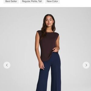 Spanx Perfect Pant Wide Leg, M